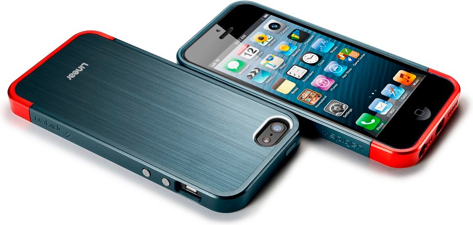 Чехол-накладка SGP Case Linear Blitz Series Metal Slate for iPhone 5/5S (SGP10120) - ITMag