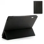 Чехол EGGO Tri-fold Cross Pattern Leather Case для Lenovo IdeaTab S6000 (Черный / Black)