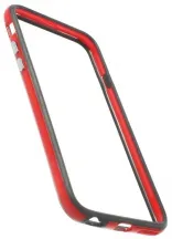 TPU бампер EGGO для iPhone 6/6S - Black / Red