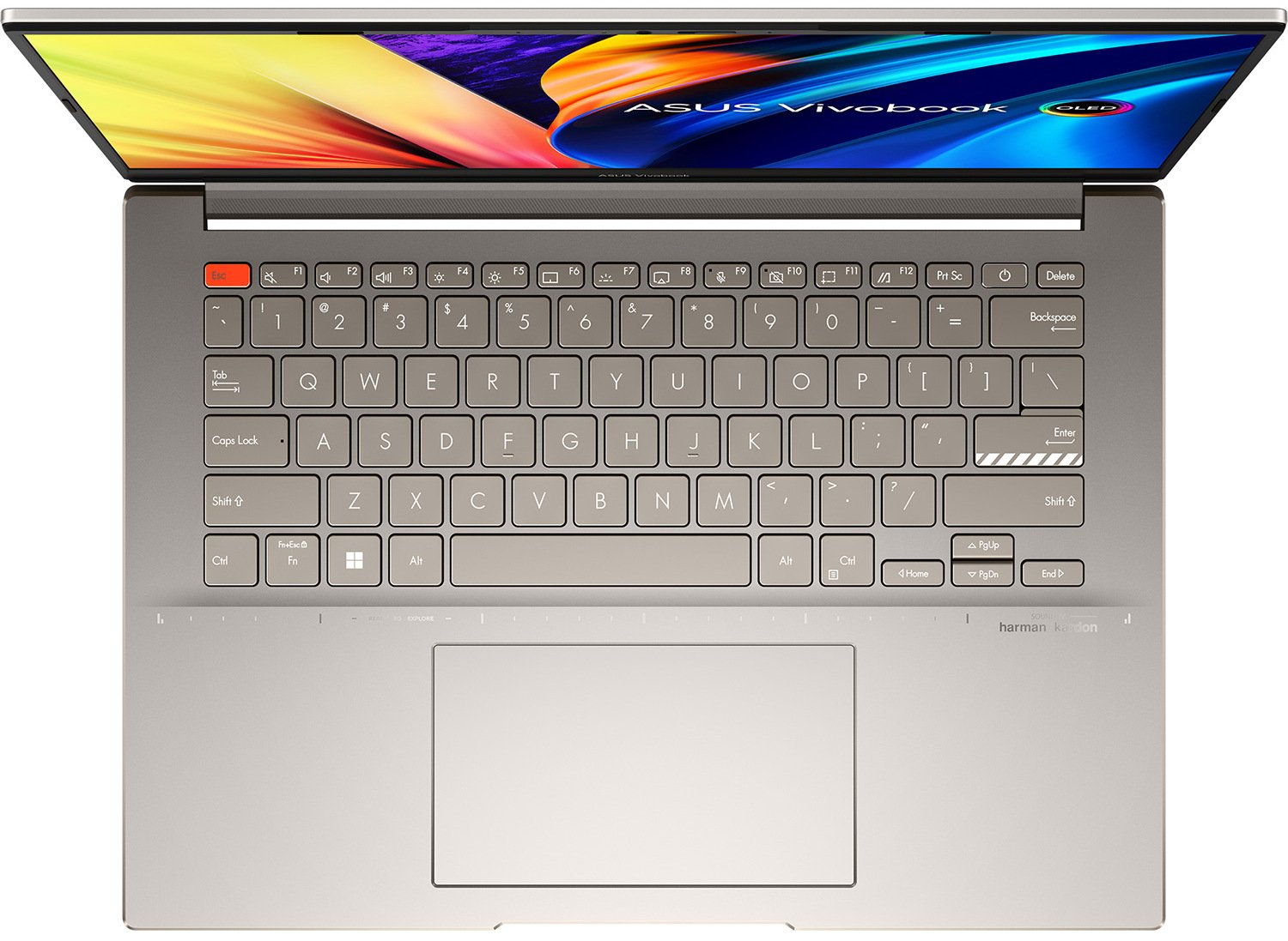 Купить Ноутбук ASUS VivoBook S 14X OLED S5402ZA Sand Gray (S5402ZA-M9186) - ITMag