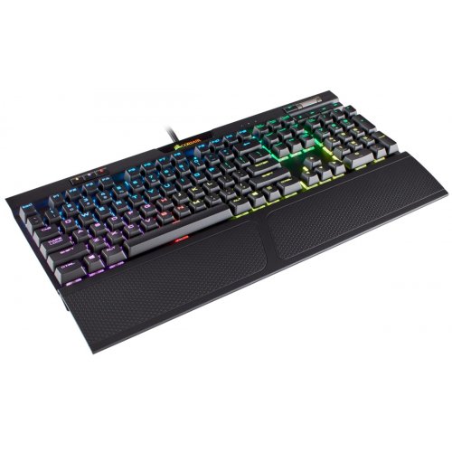 Клавиатура Corsair K70 RGB MK.2 RAPIDFIRE Mechanical Cherry MX Speed Black (CH-9109014-RU) - ITMag
