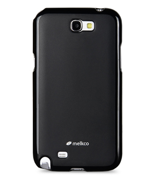TPU чехол Melkco Poly Jacket для Samsung N7100 Galaxy Note 2 (+ мат.пленка) (Черный (soft-touch)) - ITMag
