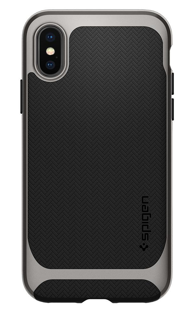 Spigen Case Neo Hybrid for iPhone X Gunmetal (057CS22165) - ITMag