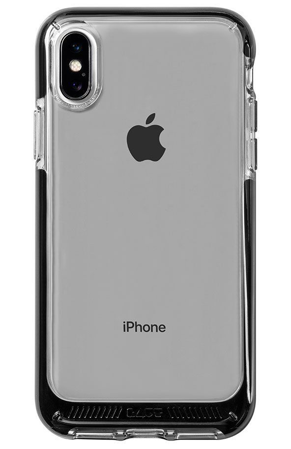 Чехол LAUT FLURO для iPhone XS Max - Black (LAUT_IP18-L_FR_BK) - ITMag