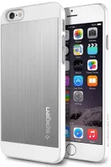 Чехол SGP Case Aluminum Fit Series Satin Silver for iPhone 6/6S 4.7" (SGP10947)