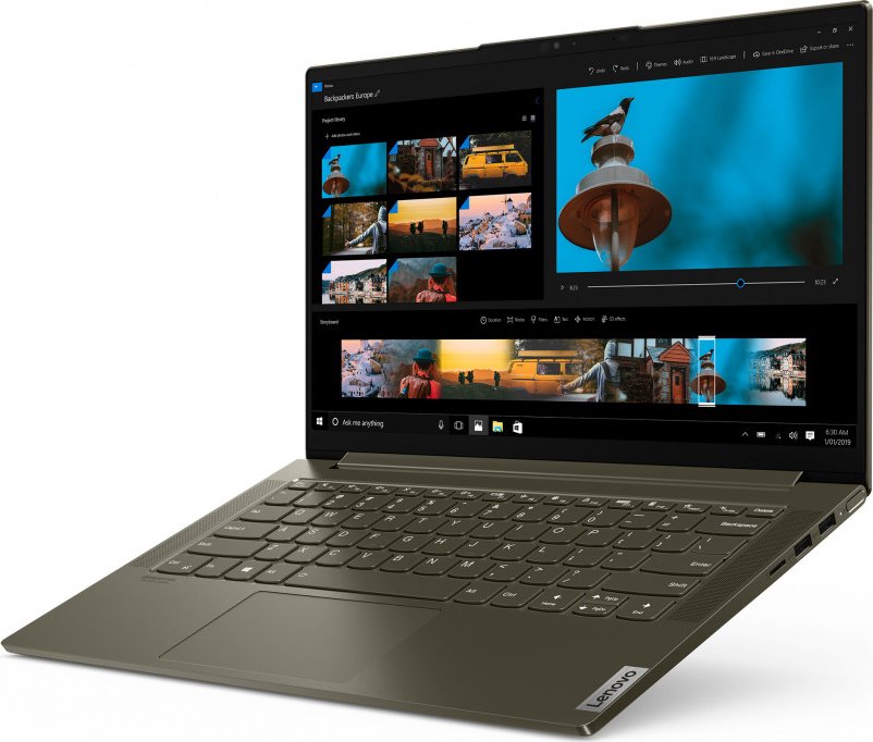 Купить Ноутбук Lenovo Yoga Slim 7 14ITL05 Dark Moss Dark Moss (82A300L0RA) - ITMag