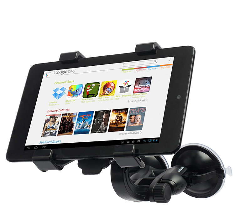 Автодержатель универсальный CAPDASE SuctionDuo Car Mount iPad/Tab 10"/8.9"/7.7"/7.0" (HRAPIPAD3-ST01) - ITMag