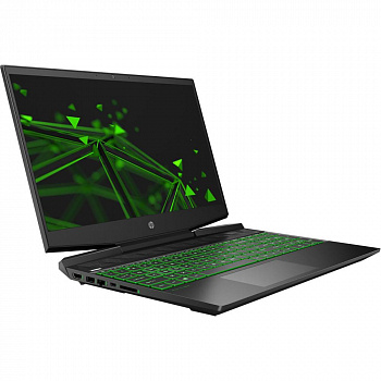 Купить Ноутбук HP Pavilion Gaming 15-dk1010ur Shadow Black/Green Chrome (10B18EA) - ITMag