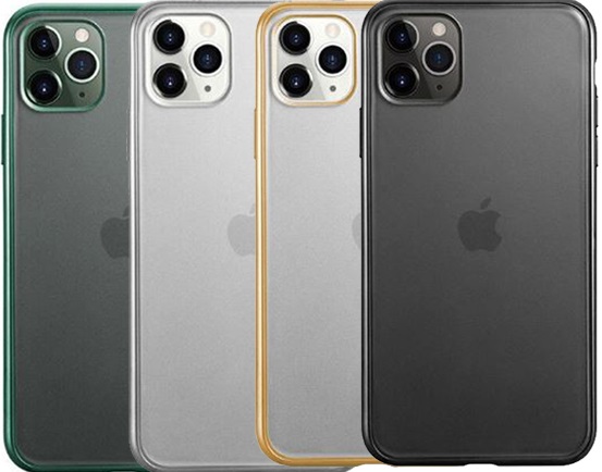 j-CASE TPU Fashion Chaser matte for iPhone 11 Pro Silver - ITMag