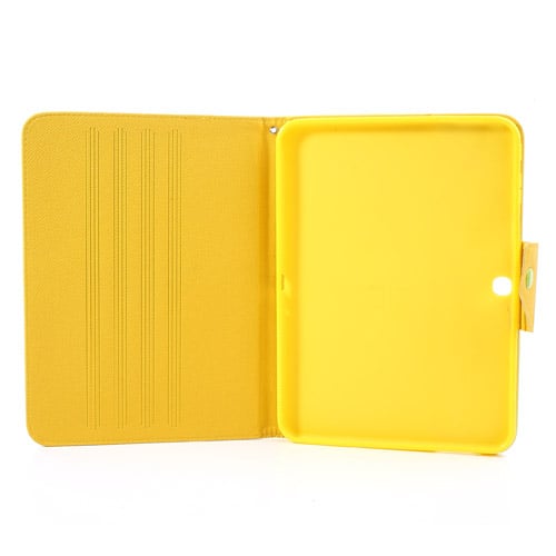 Чехол EGGO двухцветный Leather Stand Case for Samsung Galaxy Tab 3 10.1 P5200/P5210 (Yellow / Green) - ITMag