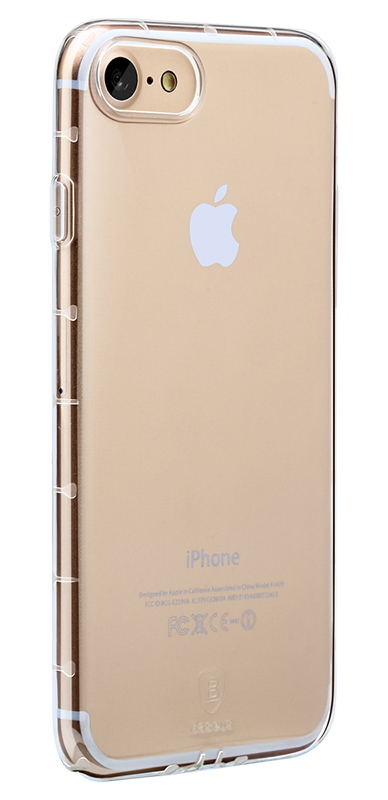 Чехол Baseus Simple  Series Case For iPhone7 (Anti-Shock) Transparent (ARAPIPH7-JZ02) - ITMag