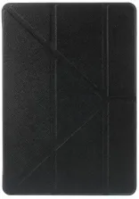 Чехол EGGO для iPad Air 2 Cross Texture Origami Stand Folio - Black