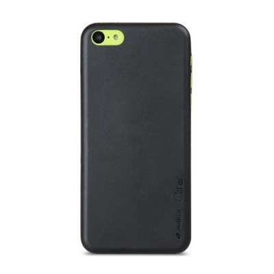Пластиковая накладка Melkco Air PP 0,4 mm для Apple iPhone 5C (+ пленка) (Черный (soft-touch)) - ITMag