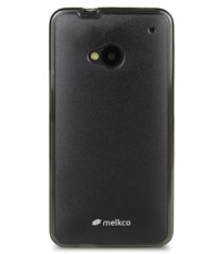 TPU чехол Melkco Poly FRAME для HTC One / M7 (+ пленка) (Серый(Матовый)) - ITMag