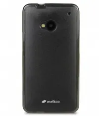 TPU чехол Melkco Poly FRAME для HTC One / M7 (+ пленка) (Серый(Матовый)) - ITMag