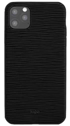 Hакладка Kajsa Wave iPhone 12 Pro (6.1) Black