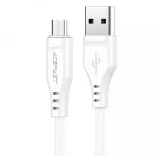 Кабель Acefast C3-09 Micro USB 2.4A (1.2m) (white)