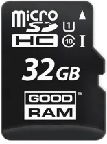 карта памяти GOODRAM 32 GB microSDHC class 10 UHS-I + SD Adapter M1AA-0320R11