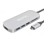 USB Hub HooToo Shuttle Silver (HT-UC001-SL)