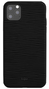 Hакладка Kajsa Wave iPhone 12 Pro (6.1) Black - ITMag