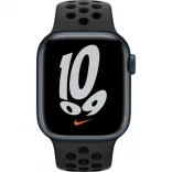 Apple Watch Nike Series 7 GPS 41mm Midnight Aluminum Case w. Anthracite/Black Nike Sport Band (MKN43)