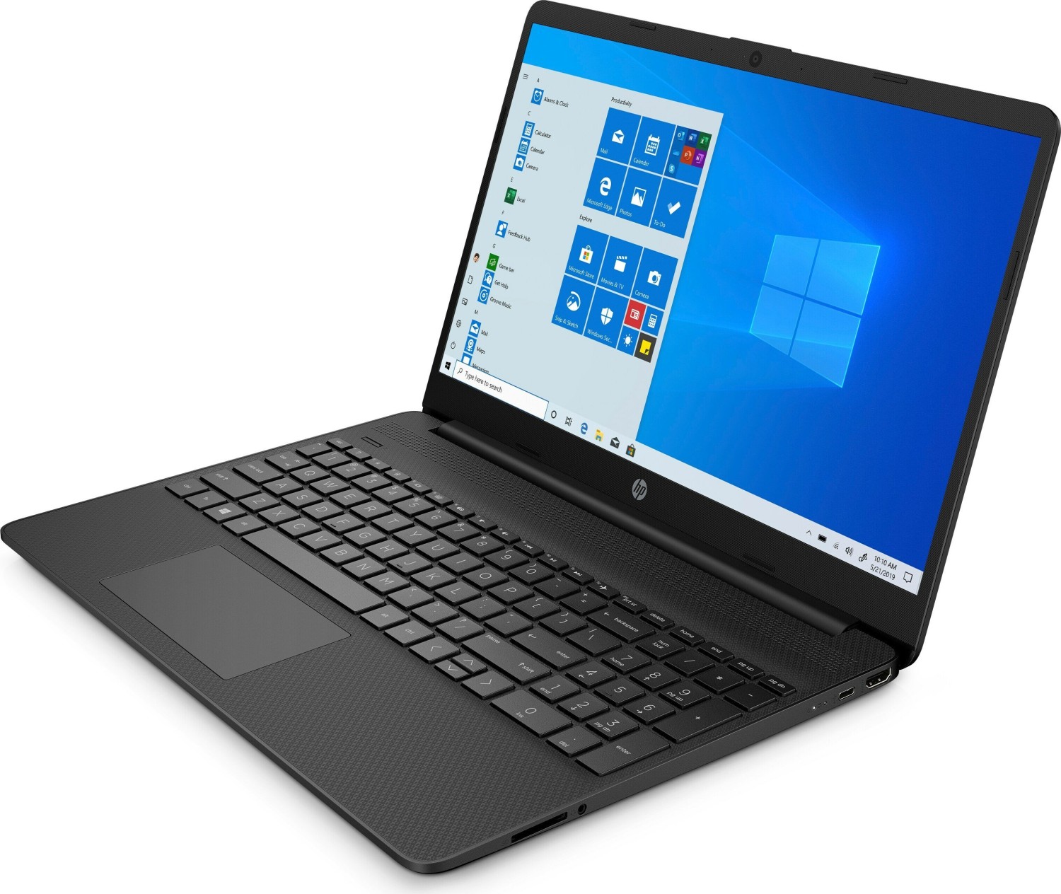 Купить Ноутбук HP 15s-fq5135nw Black (714U1EA) - ITMag