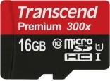 карта памяти Transcend 16 GB microSDHC UHS-I Premium TS16GUSDCU1