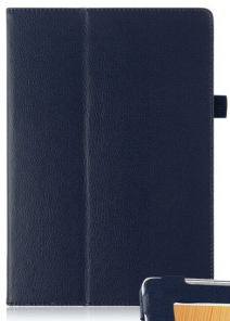 Кожаный чехол-книжка EGGO с функцией подставки для Asus ZenPad 10 (Z300C/Z300CG/Z300CL) (Синий) - ITMag