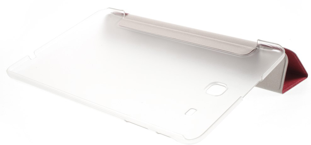 Чехол EGGO Texture Tri-fold Stand для Samsung Galaxy Tab E 9.6 T560/T561 (Красный / Red) - ITMag