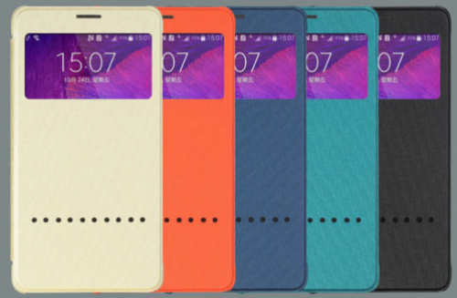 Чехол (книжка) Rock Rapid Series для Samsung N910S Galaxy Note 4 (Оранжевый / Orange) - ITMag
