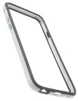 TPU бампер EGGO для iPhone 6/6S - Black / White
