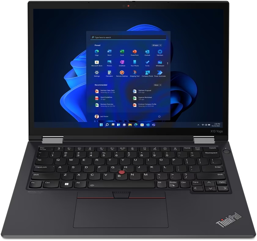 Купить Ноутбук Lenovo ThinkPad X13 Yoga Gen 3 (21AW002NUS) - ITMag