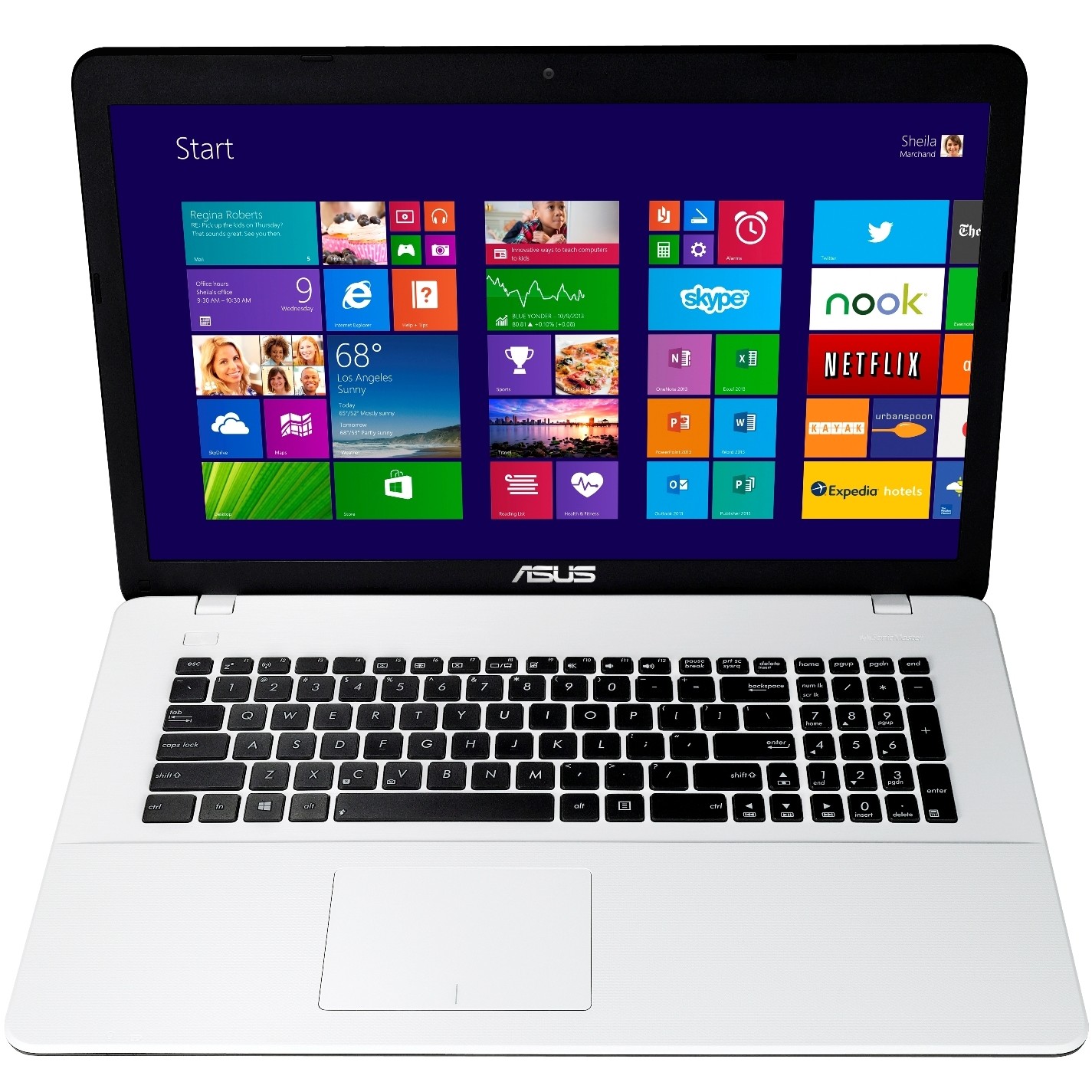 Купить Ноутбук ASUS X751MA (X751MA-TY196D) White - ITMag