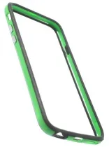 TPU бампер EGGO для iPhone 6/6S - Black / Green