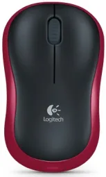 Logitech M185 Wireless Mouse Red (910-002237, 910-002240, 910-002633)