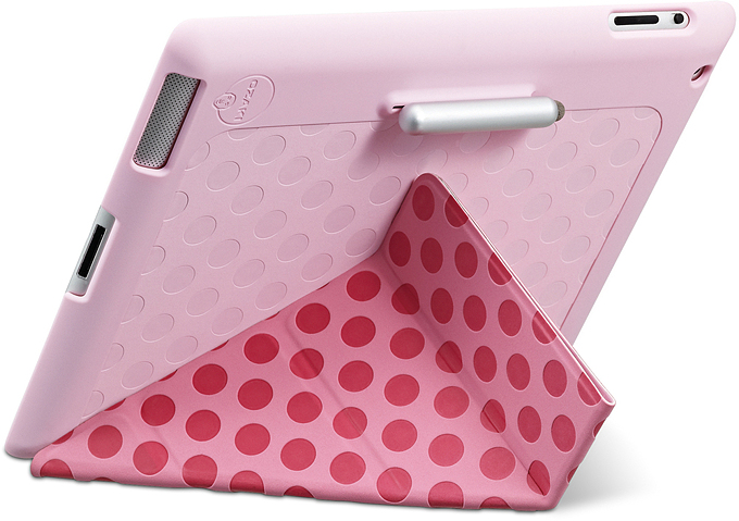 Ozaki iCoat Slim-Y+ Pink Post Modernism for iPad 4/iPad 3/iPad 2 (IC502PK) - ITMag