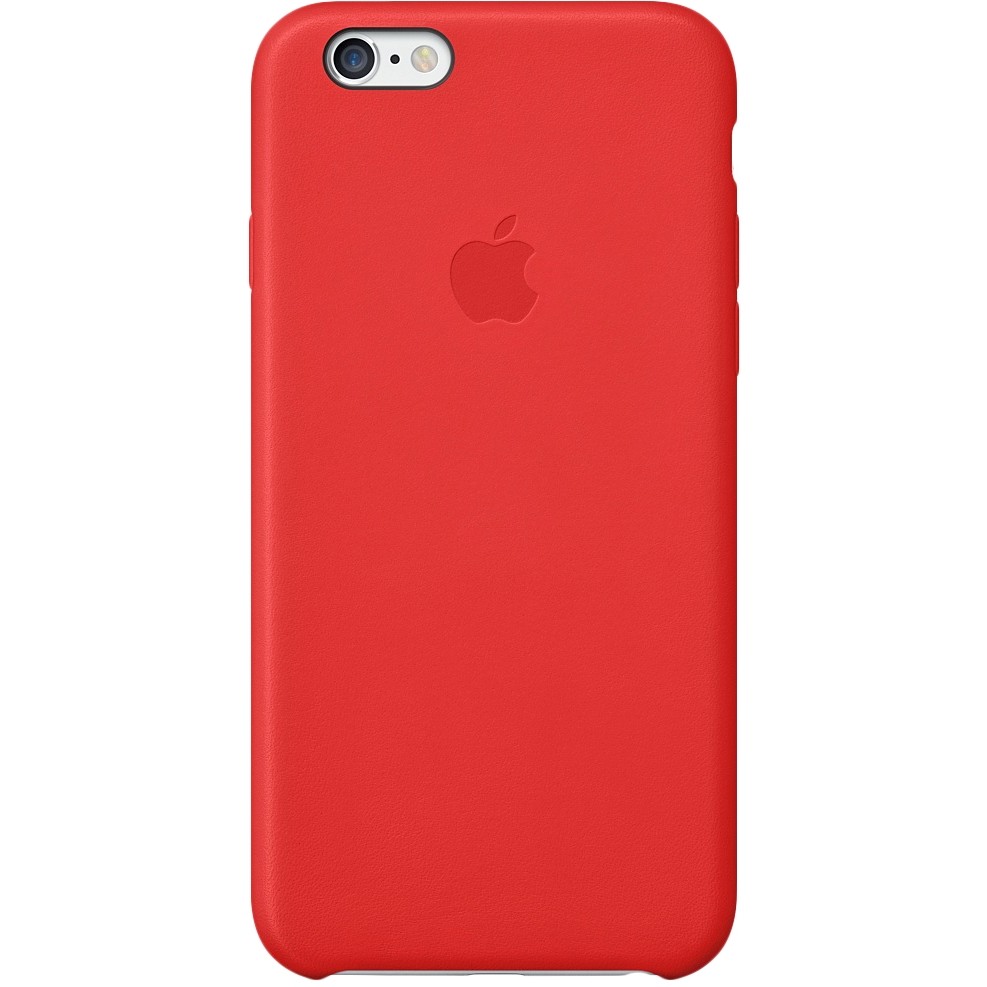 Apple iPhone 6 Leather Case - Red MGR82 - ITMag