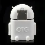 OTG-переходник EGGO microUSB-USB Белый