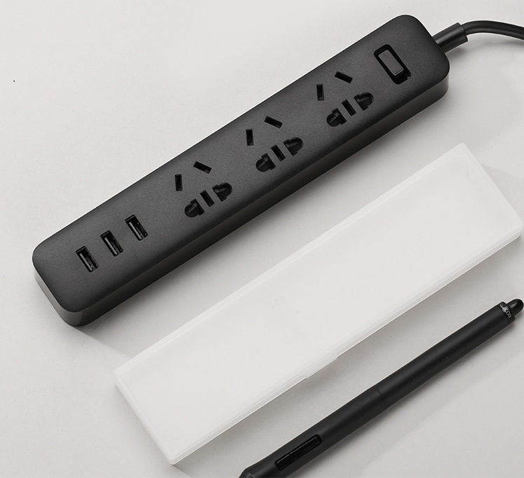 Сетевой фильтр-удлинитель Xiaomi Mi Power Strip 3 розетки + 3 USB-port Black (NRB4002CN, NRB4015CN) - ITMag