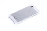 Пластиковая накладка ROCK Texture series для iPhone 5/5S (+пленка) (белый)