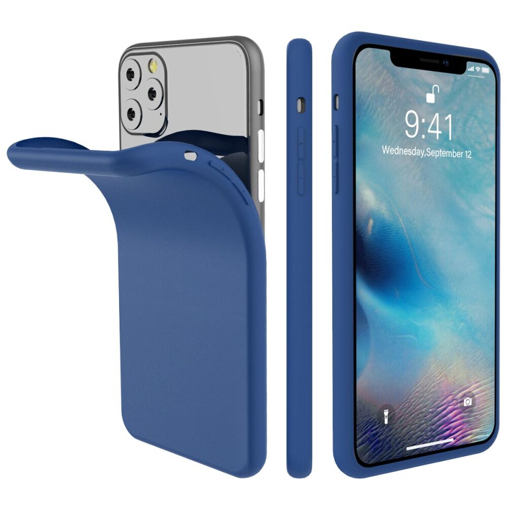 Mutural TPU Design case for iPhone 11 Dark Blue - ITMag
