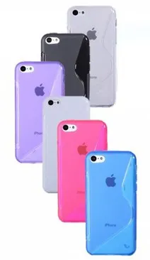 TPU Duotone Apple iPhone 5/5S/SE Черный (матово/прозрачный) - ITMag