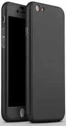 Чехол iPaky 360 градусов для Apple iPhone 6/6s (4.7") (+ стекло на экран) (Черный)