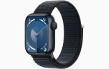 Apple Watch Series 9 GPS 45mm Midnight Aluminum Case w. Midnight S. Loop (MR9C3)