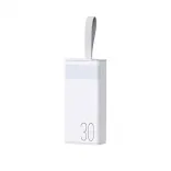 REMAX Chinen Series 20W+22.5W Fast Charging Power Bank with LED Light 30000mAh RPP-320 White