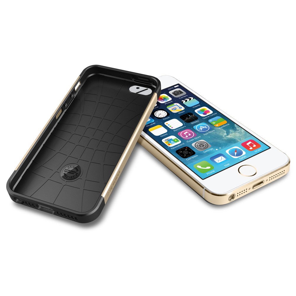 Чехол SGP iPhone 5S/5 Case Slim Armor S Champagne Gold (SGP10604) - ITMag