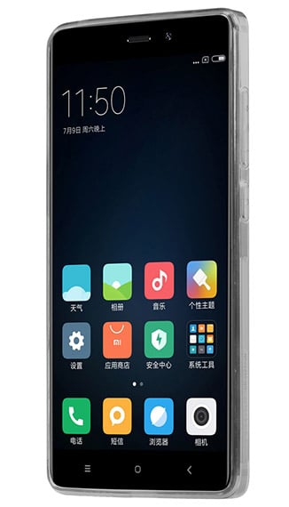 TPU чехол Nillkin Nature Series для Xiaomi Redmi 4 (Серый (прозрачный)) - ITMag