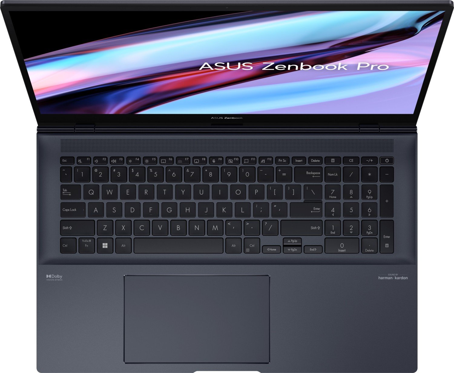 Купить Ноутбук ASUS ZenBook Pro 17 UM6702RC Tech Black (UM6702RC-M2115X, 90NB0VT1-M004W0) - ITMag