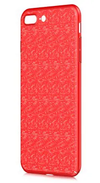Чехол Baseus Plaid Case для iPhone 7 Plus Red (WIAPIPH7P-GP09) - ITMag