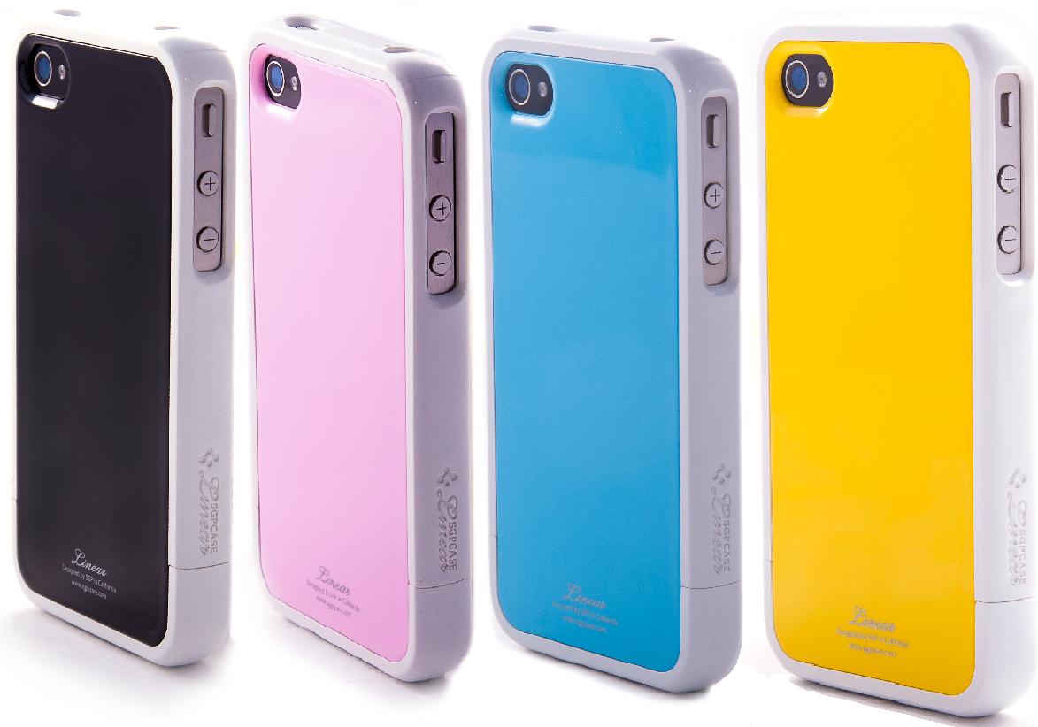 Чехол для iPhone 4/4S SGP Linear Color Series Sherbet Pink - ITMag